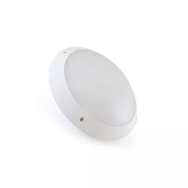 Plafonnier LED à Détecteur 30W 2900lm 120° IP65 Ø300 - Blanc Chaud 3000K