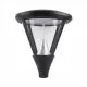 Lanterne LED YS5 60W 4800lm 120° IP65 Ø560mmx664mm - Blanc Chaud 3000K