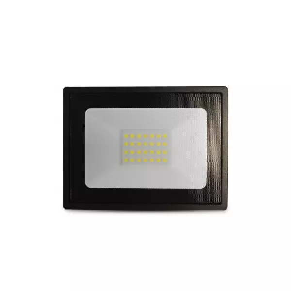 Projecteur LED 20W 1800lm 112° Étanche IP65 132mmx138mm - Blanc du Jour 6000K