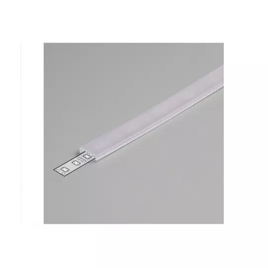 Diffuseur pour Profile Aluminium 1m pour Ruban LED Transparent 15,4mm