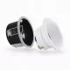Support de Spot LED Rotatif Orientable 30° Blanc/Noir Etanche IP65 Ø85mm - perçage Ø75mm