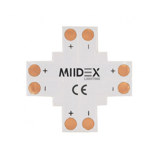 Connecteur de départ à câble ruban LED 12V/24V 10 mm IP67 Miidex Lighting®
