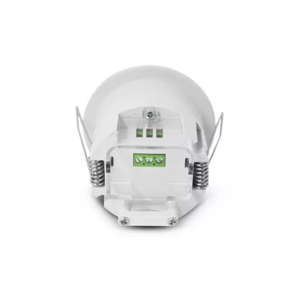Détecteur LED de Mouvement Encastrable AC220/240V 600W 360° Etanche IP65 Ø76mm - perçage Ø61mm