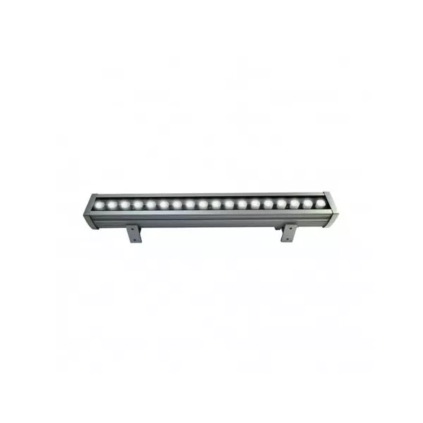 Wall Washer LED AC185-265V 20W 1400lm 15° Étanche IP67 630mm - Blanc Chaud 3000K