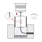 Spot LED extérieur encastrable 7W diamètre 147mm éclairage Blanc Chaud 3000K extérieur étanche IP67 220V 45° Spot LED extérieur encastrable 7W diamètre 147mm éclairage Blanc Chaud 3000K extérieur étanche IP67 220V 45°