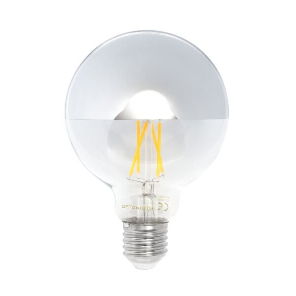 Ampoule LED E27 G95 7W 800lm (53W) 180° Ø95mm IP20 - Blanc Chaud 2700K