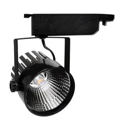 Projecteur LED Décoratif 12W 960lm (96W) 24° Noir - Blanc du Jour 6000K