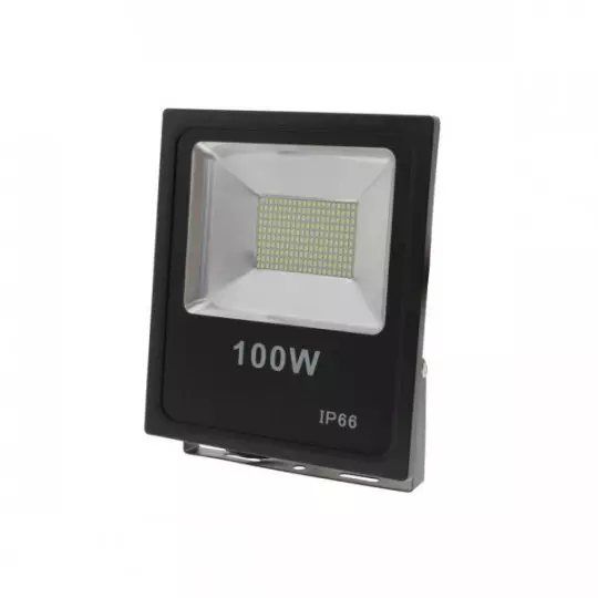 Projecteur LED 100W 8000lm (800W) 150° Étanche IP66 - Blanc du Jour 6000K