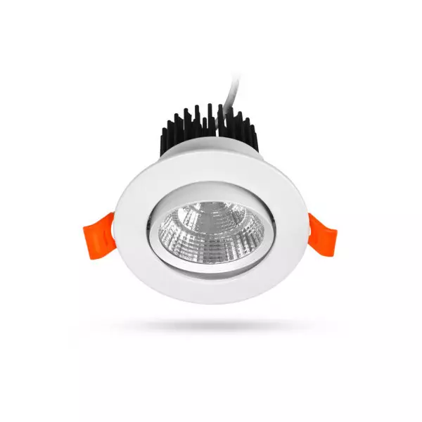 Spot LED Orientable IRC90 7W 700lm 30° Ø85mmx70mm - Blanc Neutre 4000K