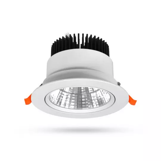 Spot LED Orientable IRC90 12W 1200lm 30° Ø135mmx115mm - Blanc Neutre 4000K