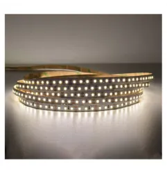 Bandeau LED Dimmable DC12V 5W/m 530lm/m 60LED/m 120° IP20 5m - Blanc Naturel 4000K