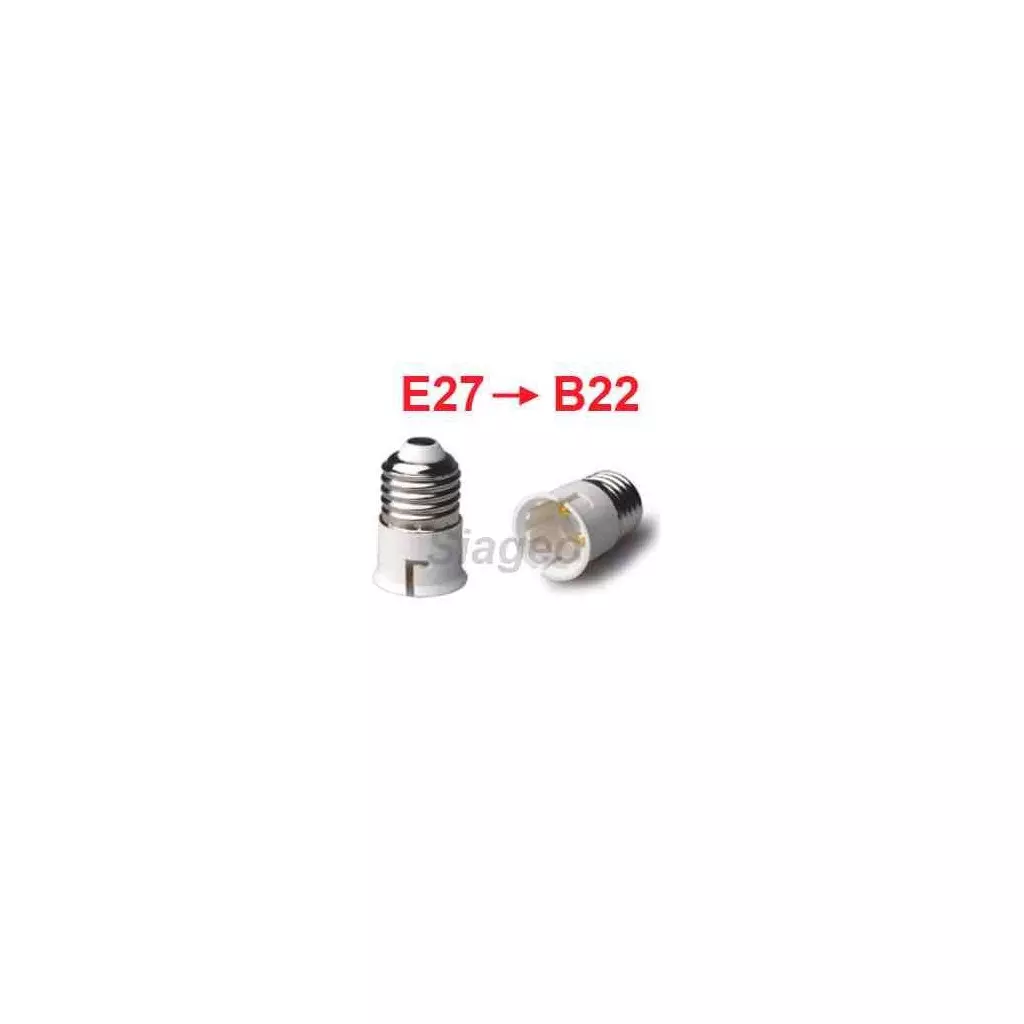convertisseur B22 à E27, Douille ampoule support de lampe adaptateur