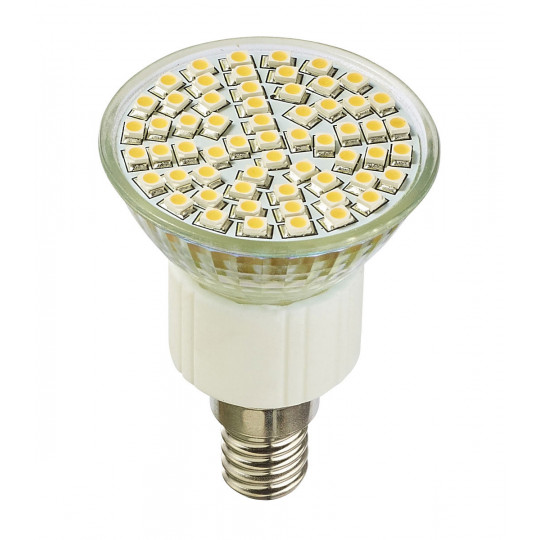 Ampoule LED E14 à 60 LED SMD 4W 250lm 120° (35W) - Blanc Neutre