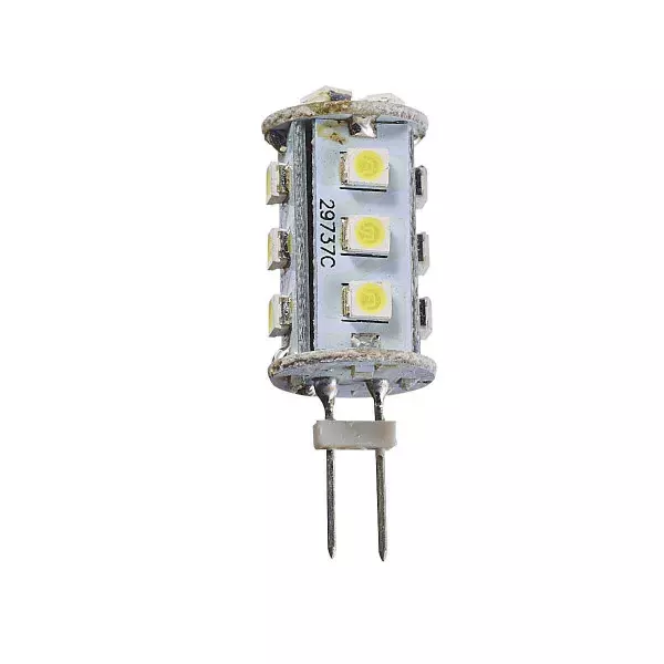 Ampoule LED G4 Backpin Plat SMD 2W 120lm (13W) 360° - Blanc Chaud 3200K