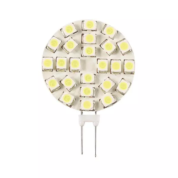 Ampoule LED G4 Backpin Plat SMD 3528 1,2W 120lm (13W) 120° - Blanc Froid 5200K