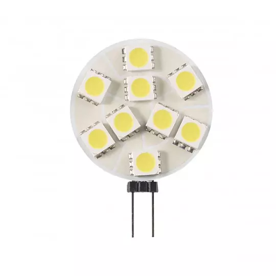 Ampoule LED G4 Plat SMD 5050 1,9W (20W) 150° - Blanc Neutre 5000K