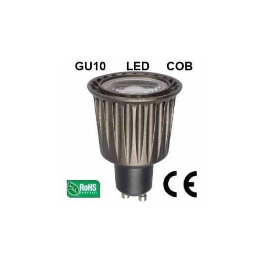 Ampoule LED GU10 COB 7W 500lm (50W) 45° - Blanc Neutre 5200K