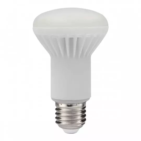 Ampoule LED E27 R63 8W 620lm (49W) - Blanc Chaud 3200K