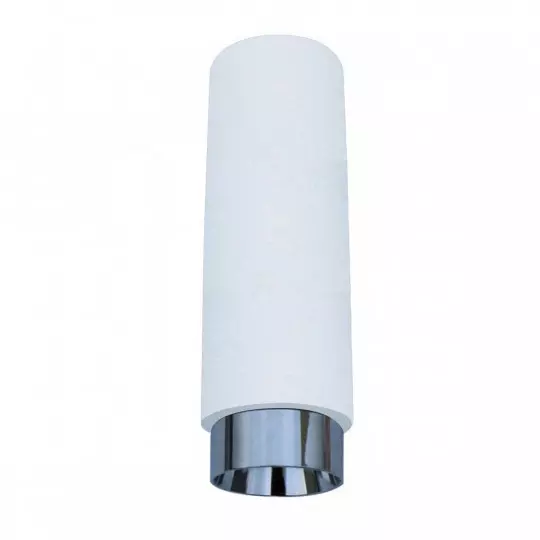 Luminaire à suspension en plâtre Blanc Chrome GU10 V-TAC - 3129