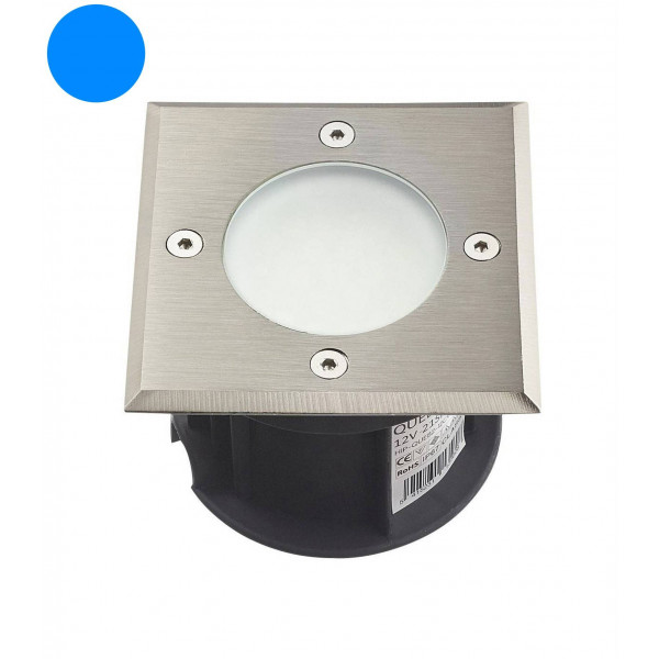 Spot seul carré LED encastrable et orientable NOVA en aluminium - Keria et  Laurie Lumière