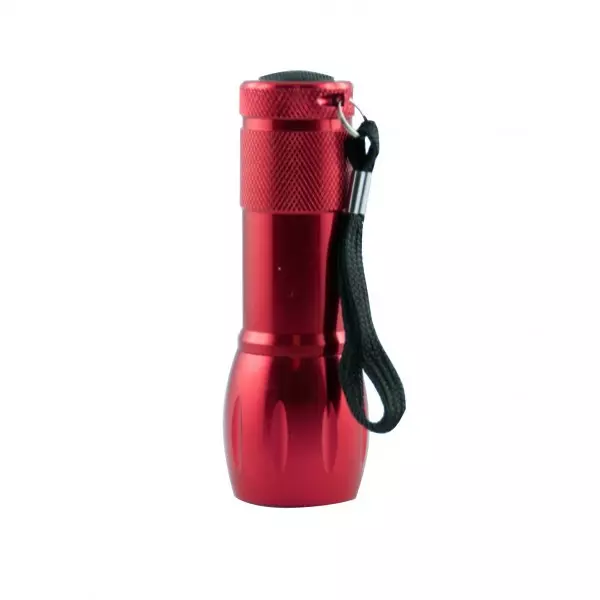 Lampe torche led - Finition - Rouge