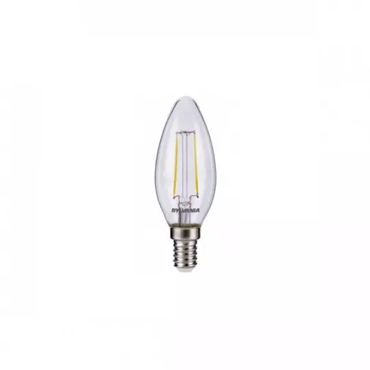 Ampoule LED Filament E14 2W (25W) - Blanc chaud 2700K