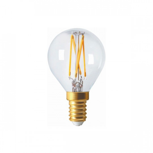 Ampoule LED Filament G45 E14 4W (35W) - Blanc Neutre 4000K