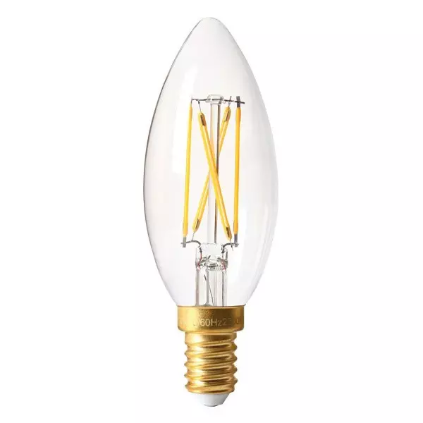 Ampoule LED Filament E14 5W (60W) - Blanc chaud 2700K