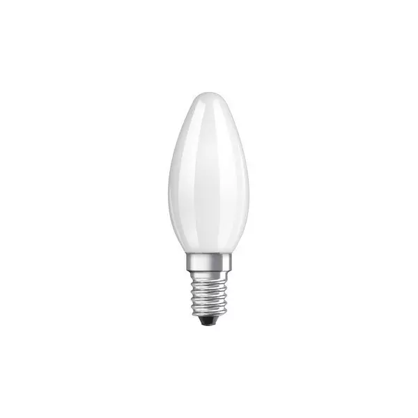 Ampoule LED LITED flamme C35F 4W substitut 35W 380 lumens blanc chaud 2700k  E14