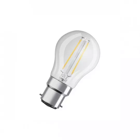 Ampoule LED B22 2,1W 250lm (25W) - Blanc Chaud 2700K