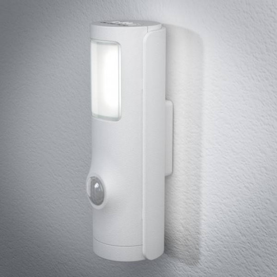 Luminaire à Piles NIGHTLUX Torche 0,35W 10lm IP54 - Blanc