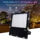 Projecteur LED Extra-Fin 100W 7500lm 230V Dimmable 25° 330mm Radiofréquence Étanche IP65 - RGB + CCT 2700K-6500K C07