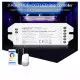 Contrôleur LED RGB+CCT DC12-24V 6A/Ch RF 2,4G DMX512 / Alexa / Google Asisstant D02