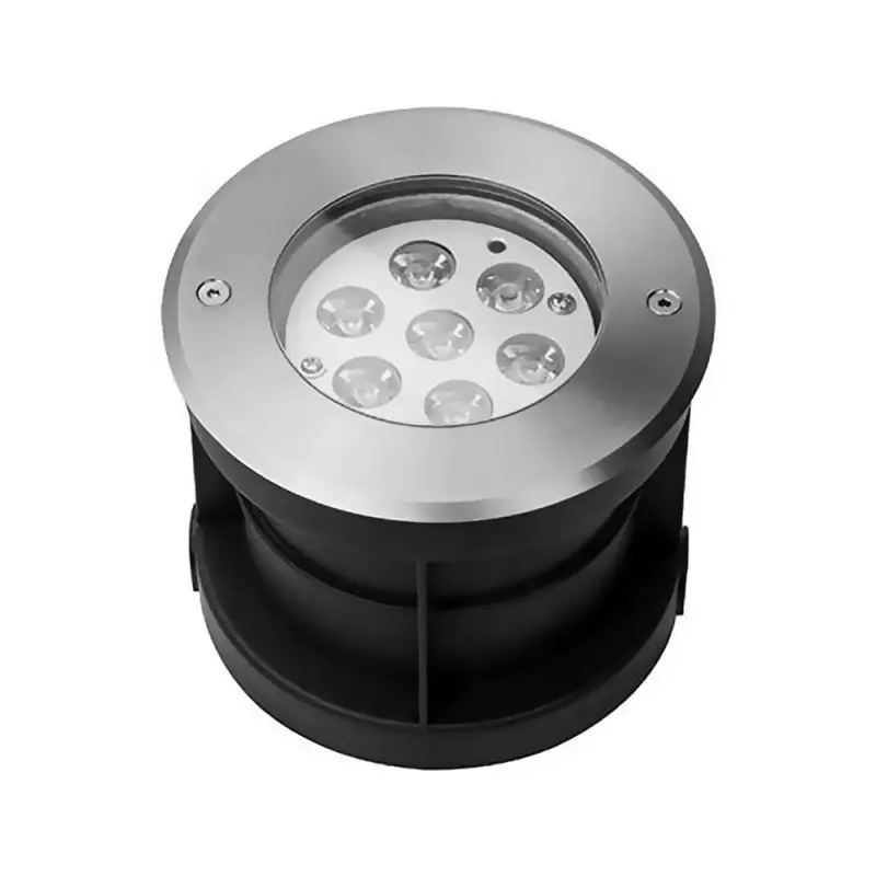 Spot LED extérieur encastrable 7W diamètre 147mm éclairage Blanc Chaud 3000K extérieur étanche IP67 220V 45° Spot LED extérieur encastrable 7W diamètre 147mm éclairage Blanc Chaud 3000K extérieur étanche IP67 220V 45°