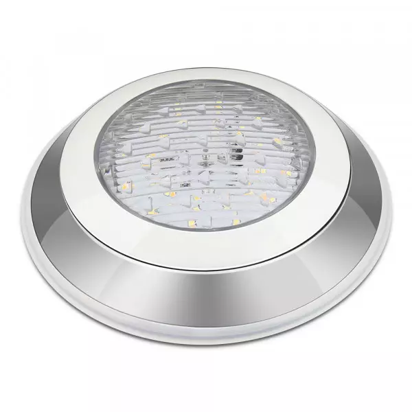 Spot LED de Piscine 15W 1100lm 160° Étanche IP68 Ø220mm - RGB+CCT SYS-RW1