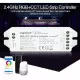 Contrôleur LED DC12/24V 6A/Ch RF 2.4GHz / Alexa / Google Asisstant - RGB+CCT 039