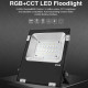 Projecteur LED 30W 3300lm 160° RadioFréquence 2,4GHz Étanche IP65 167mm - RGB+CCT 2700K-6500K T03