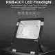 Projecteur LED 50W 4800lm 160° RadioFréquence 2,4GHz Étanche IP65 220mm - RGB+CCT 2700K-6500K T02