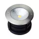 Spot LED encastrable sol 20W étanche IP67 - Blanc Chaud 3000K 1700lm - éclairage encastré diamètre 165mm