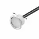 Mini Spot LED Encastrable 1W DC12V - Blanc Chaud 3000K pour balisage décoration