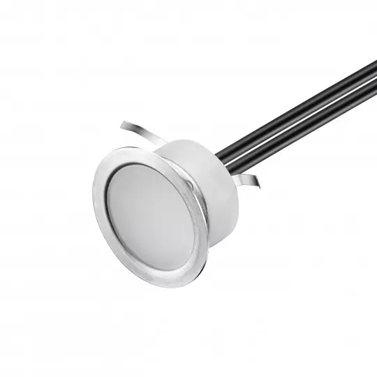 Mini Spot LED Encastrable 1W 12V - Blanc Naturel 4000K DC12V diamètre 30mm