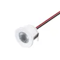 Mini Spot LED Encastrable 1W Blanc Chaud 3000K DC12V perçage 25mm 120lm Mini Spot LED Encastrable 1W Blanc Chaud 3000K DC12V perçage 25mm 120lm