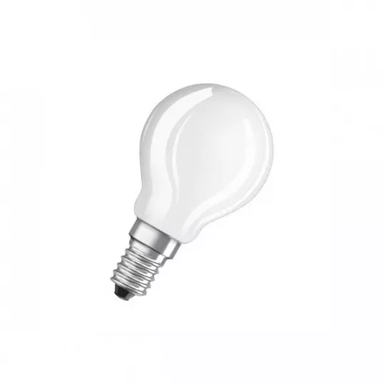 Ampoule LED E14 4W (40W) - Blanc chaud 2700K Difusseur Dépolie
