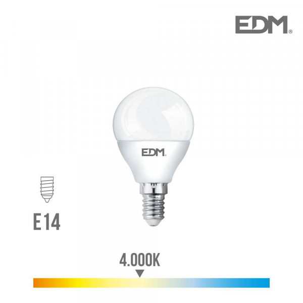 Ampoule LED E14 6W équivalent à 45W - Blanc Naturel 4000K