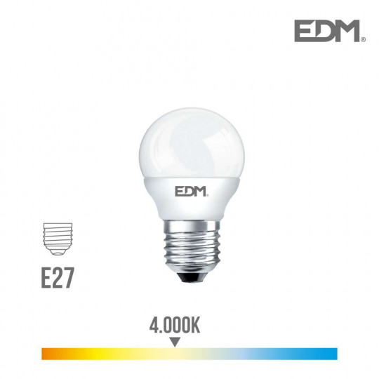 Ampoule LED E27 7W équivalent à 48W - Blanc Naturel 4000K