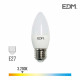 Ampoule LED E27 5W équivalent à 35W - Blanc Chaud 3200K
