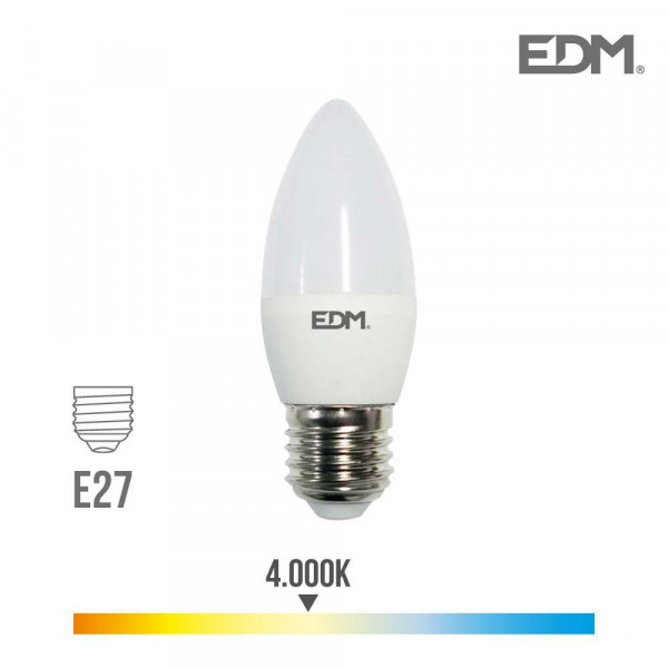 Ampoule LED E27 5W équivalent à 35W - Blanc Naturel 4000K
