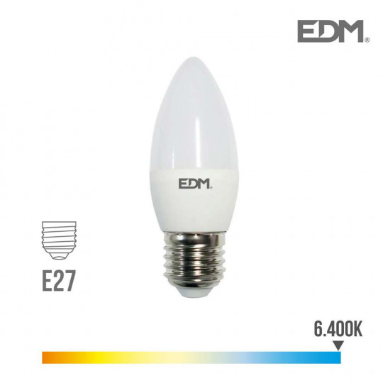 Ampoule LED E27 5W équivalent à 35W - Blanc du Jour 6400K