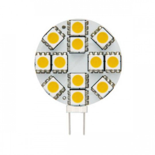 Ampoule LED G4 1,5W 130lm (15W) 160° Ø30mm - Blanc Chaud 3000K