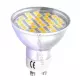 Ampoule LED GU10 à 27 SMD5050 4W 280lm 150° (31W) - Blanc Froid